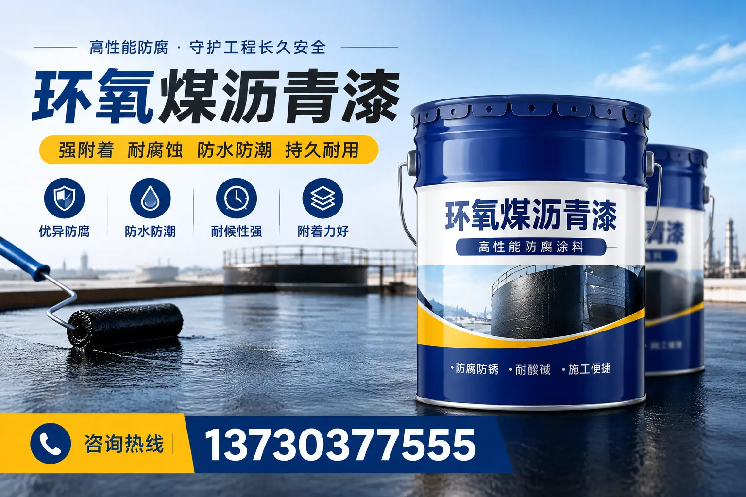 如何判断环氧煤沥青漆的质量?平原消费者指南
