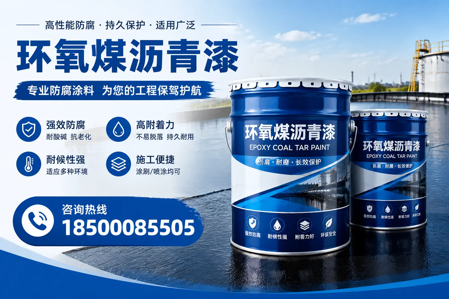环氧煤沥青漆与其他漆类的比较，平原用户的选择依据