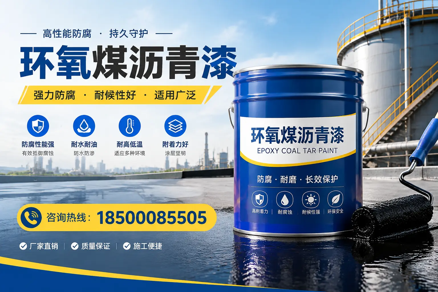 环氧煤沥青漆的储存与运输注意事项,平原企业须知